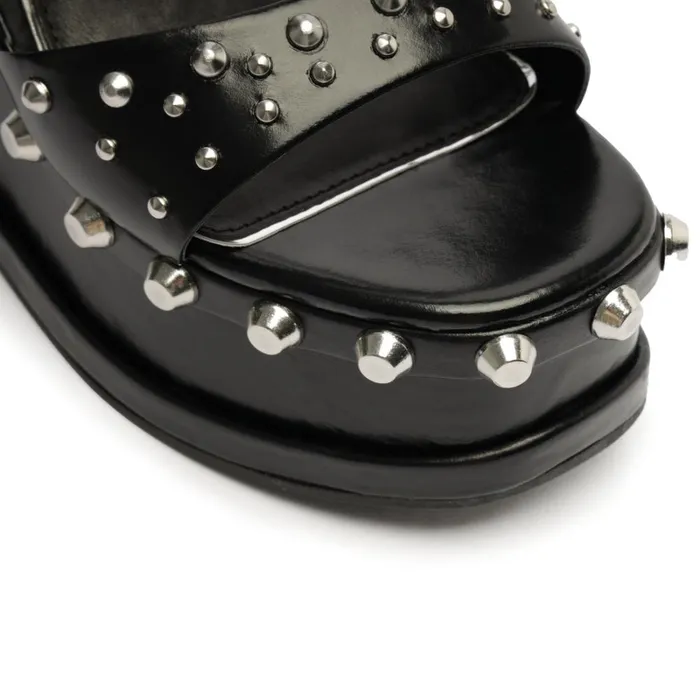 Sandals Lizzy Leather Sandal Black Schutz Shoes Platforms