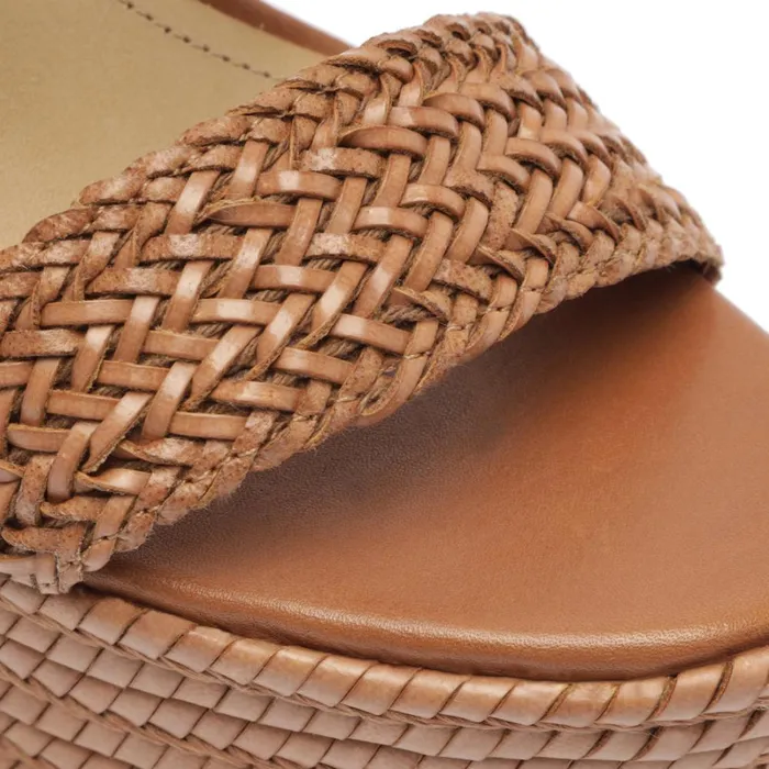 Sandals Malini Nappa Leather Sandal Brown Schutz Shoes Platforms