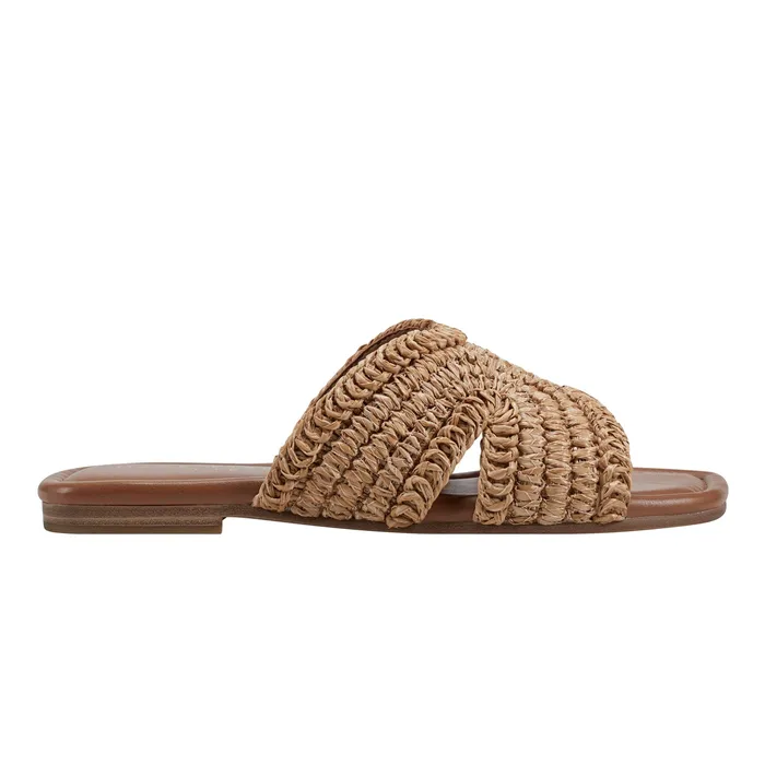 Sandals Narda Flat Sandal Natural Marc Fisher Women