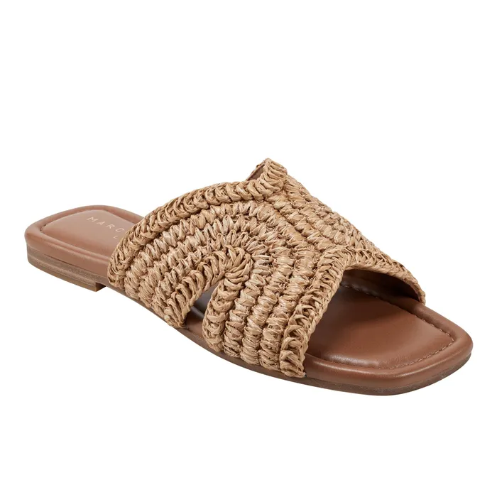 Sandals Narda Flat Sandal Natural Marc Fisher Women