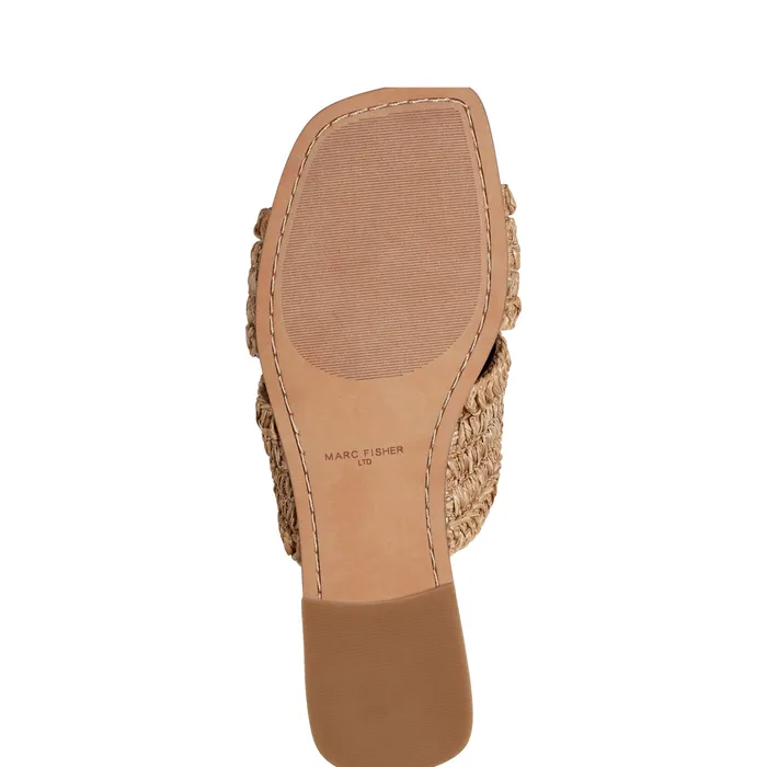Sandals Narda Flat Sandal Natural Marc Fisher Women