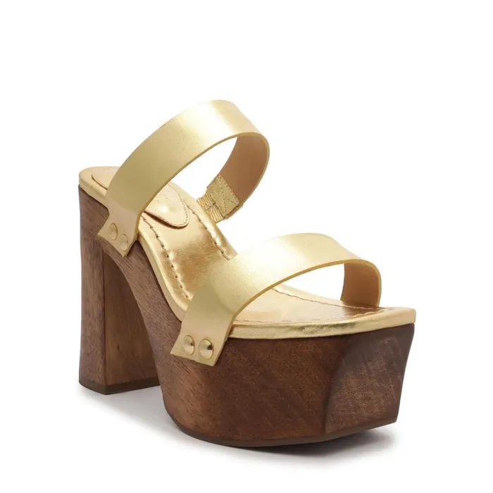 Sandals Pixie Leather Sandal Gold Schutz Shoes Platforms Sandals Pixie Leather Sandal Gold Schutz Shoes Platforms