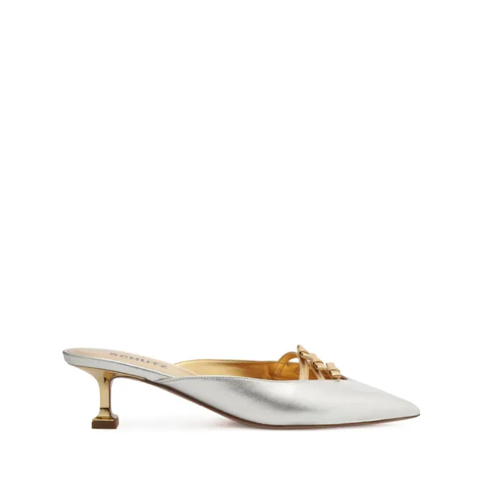 SandalsPumps Alessia Mid Pump Holografic Gold Schutz Shoes Pumps