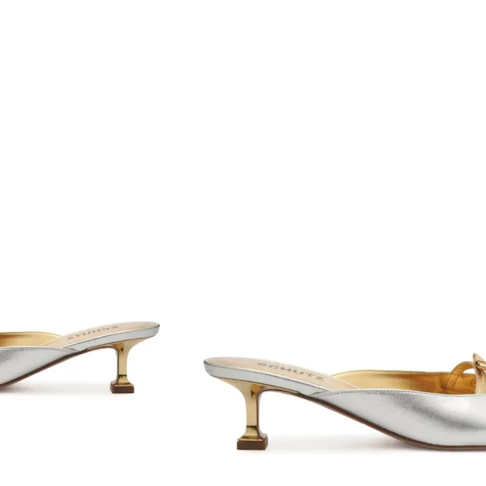 SandalsPumps Alessia Mid Pump Holografic Gold Schutz Shoes Pumps