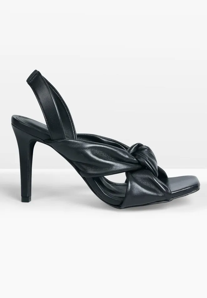 Sandals Women Hush Bethany Heeled Sandals Black