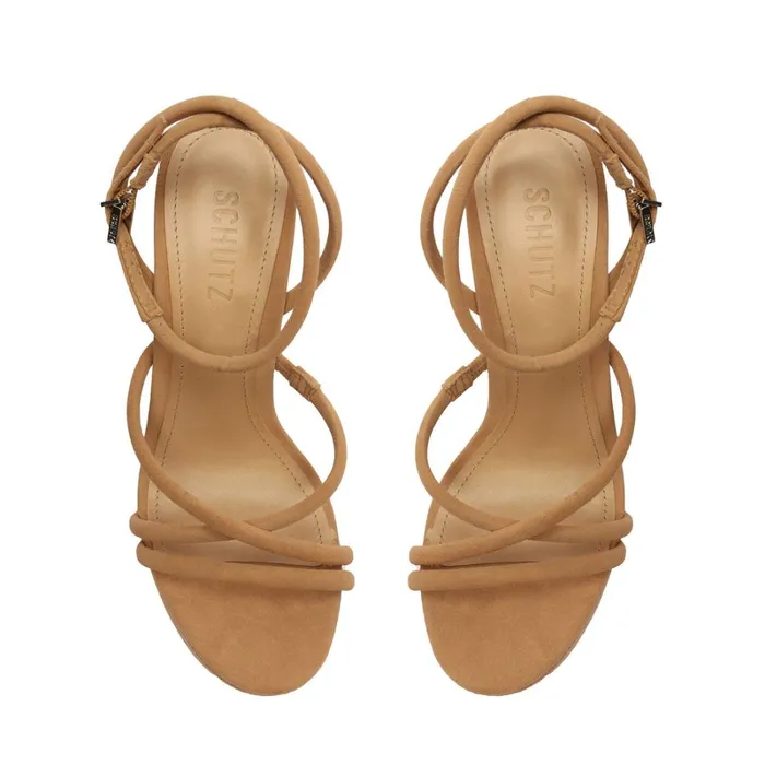 Sandals Zilla Suede Sandal Honey Beige Schutz Shoes Platforms Sandals Zilla Suede Sandal Honey Beige Schutz Shoes Platforms