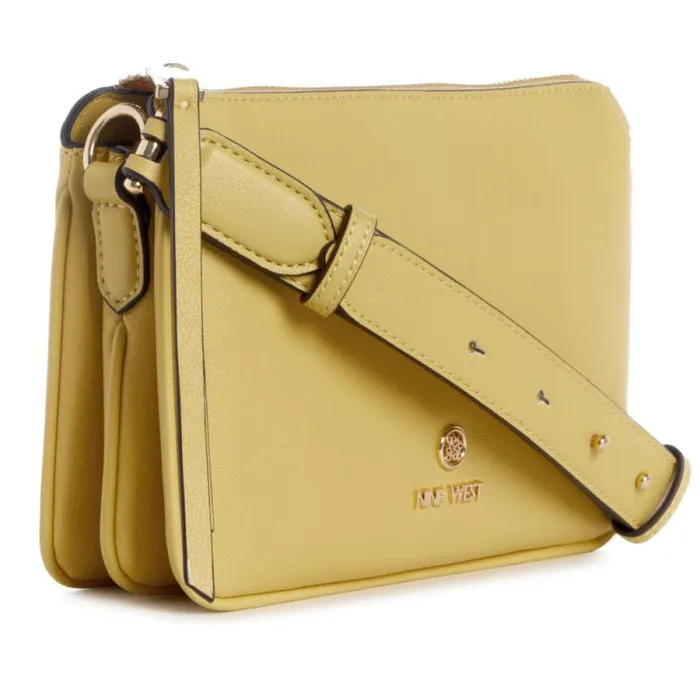 Saoirse Triple Compartment Crossbody Pineapple Women Nine West Crossbody Saoirse Triple Compartment Crossbody Pineapple Women Nine West Crossbody
