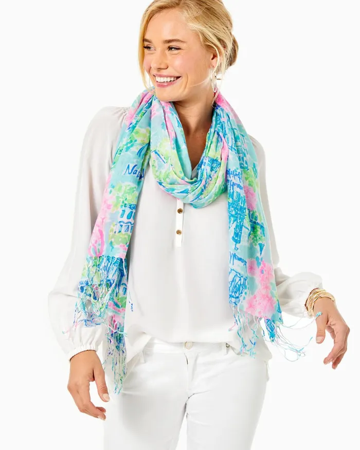 Scarves and Wraps Women Lilly Pulitzer Murfee Scarf Multi Lilly Loves Dc Scarves and Wraps Women Lilly Pulitzer Murfee Scarf Multi Lilly Loves Dc