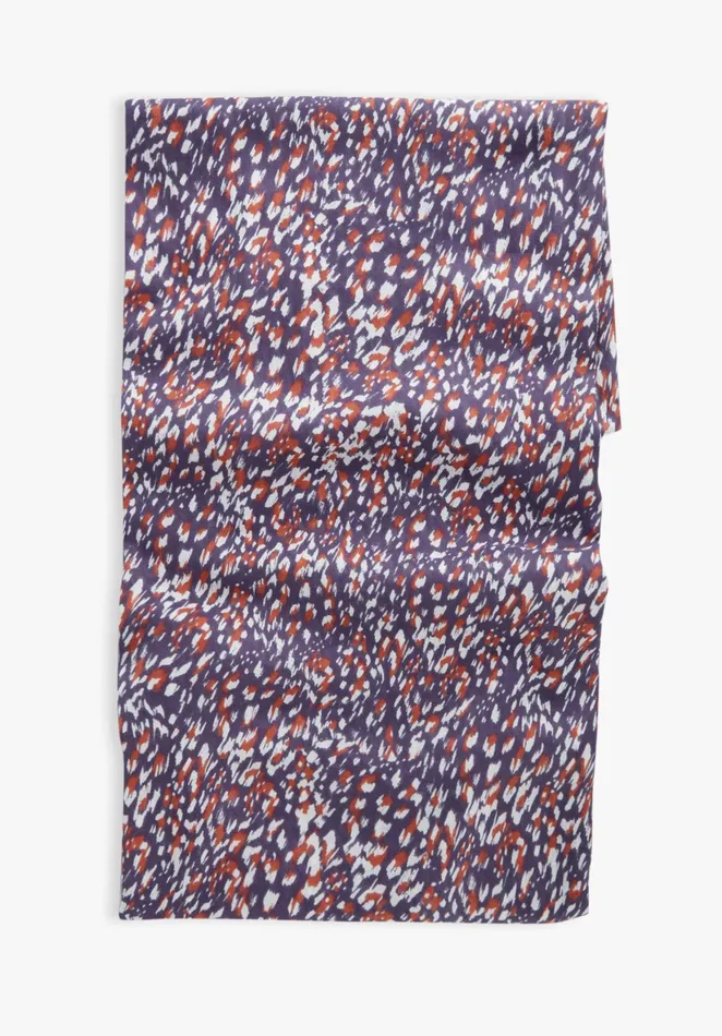Scarves Women Hush Helena Scarf Purple Leopard