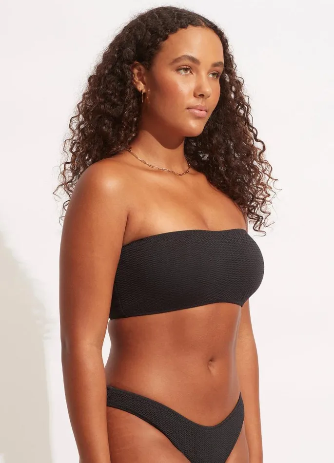 Seafolly Bandeau Women Sea Dive Tube Top 8211 Black