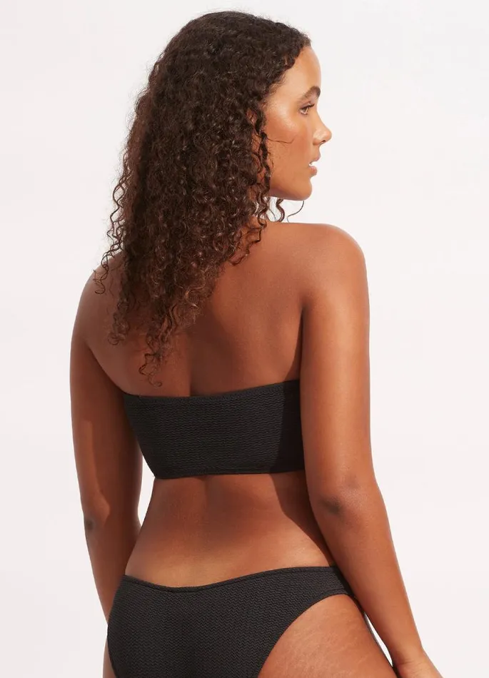 Seafolly Bandeau Women Sea Dive Tube Top 8211 Black