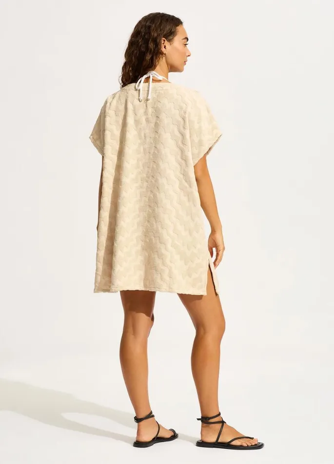 Seafolly Beach Towels Women Towel Poncho 8211 Sand