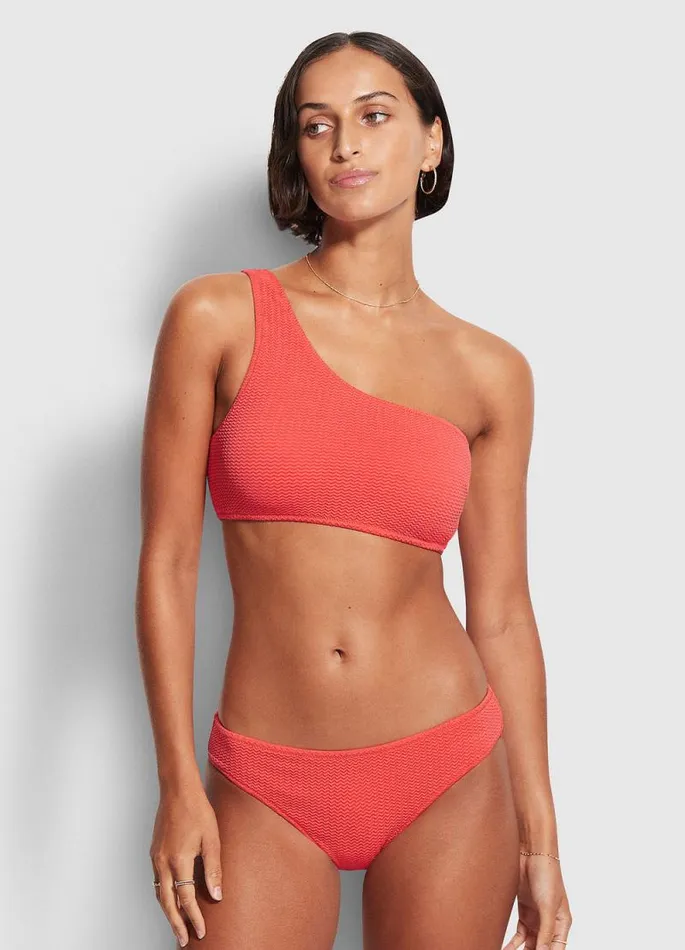 Seafolly Hipster Women Sea Dive Hipster Pant 8211 FiestCoral