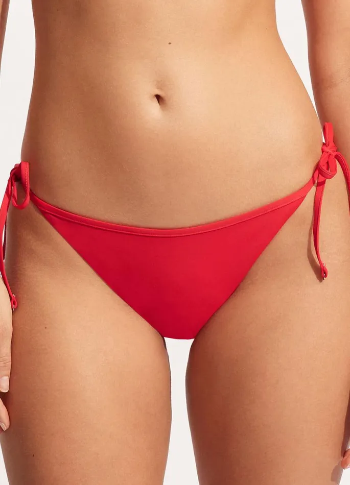 Seafolly Tie Side Women Seafolly Collective Hipster Tie Side 8211 Chilli Red