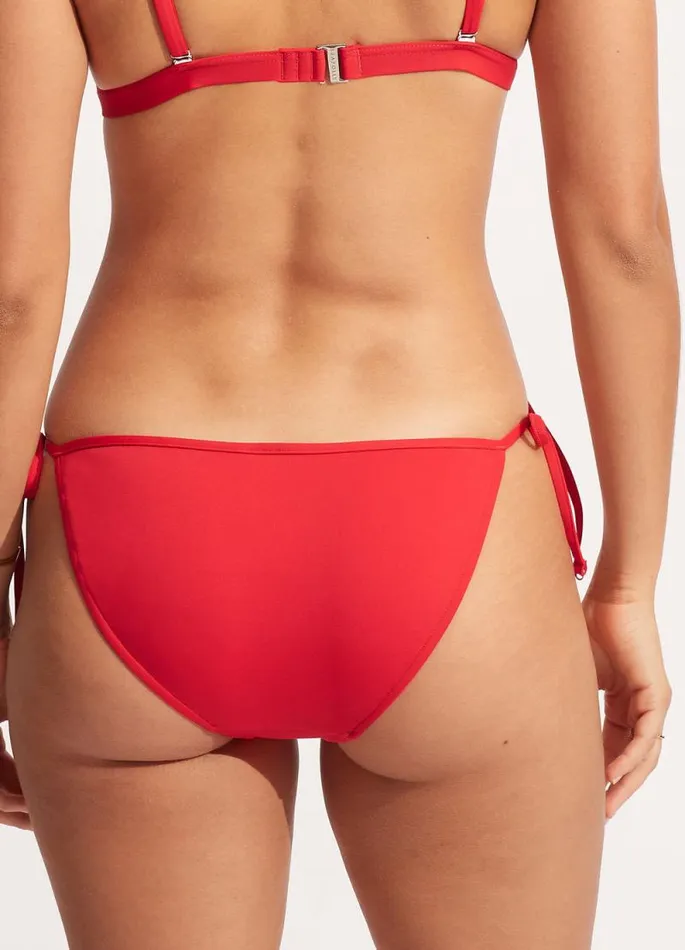 Seafolly Tie Side Women Seafolly Collective Hipster Tie Side 8211 Chilli Red