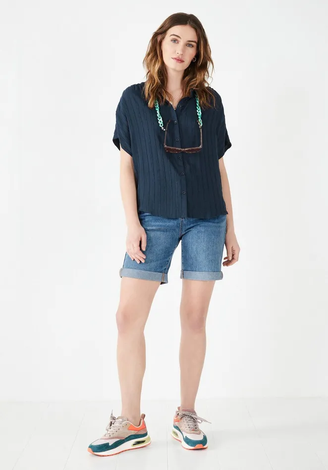 Shirts and Blouses Women Hush Cyra Shirt Midnight Blue