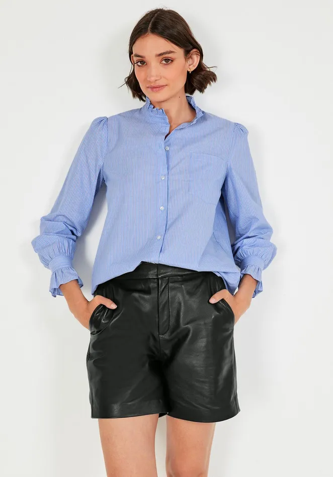Shirts and Blouses Women Hush Florence Striped Shirt Bluewhite