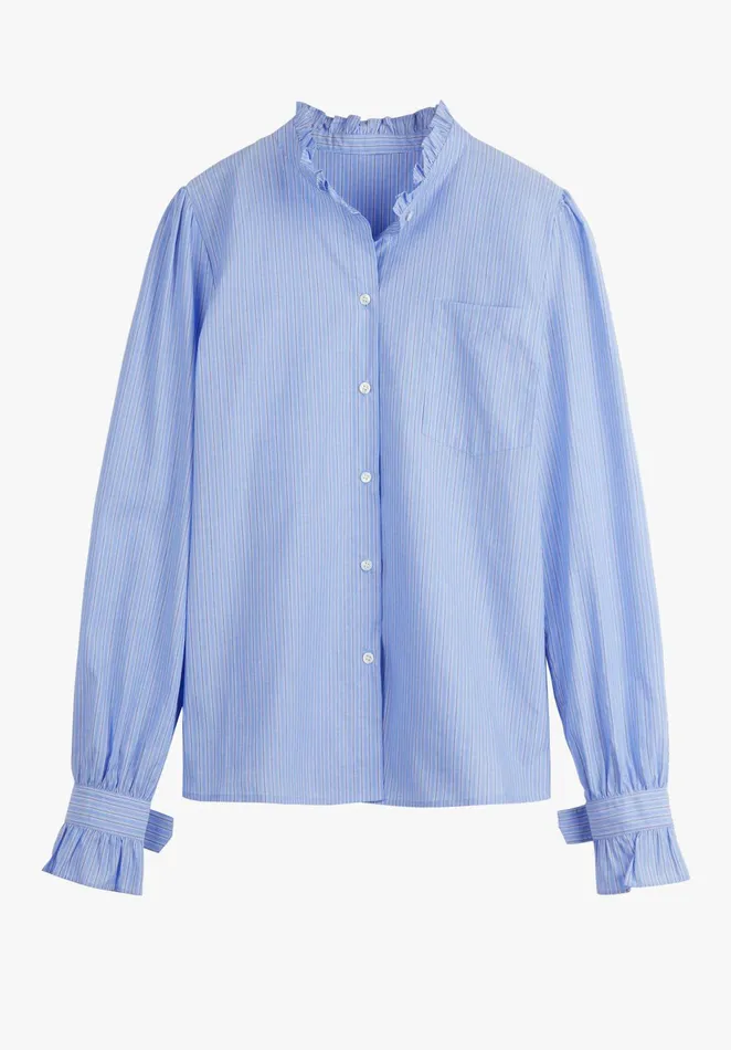 Shirts and Blouses Women Hush Florence Striped Shirt Bluewhite