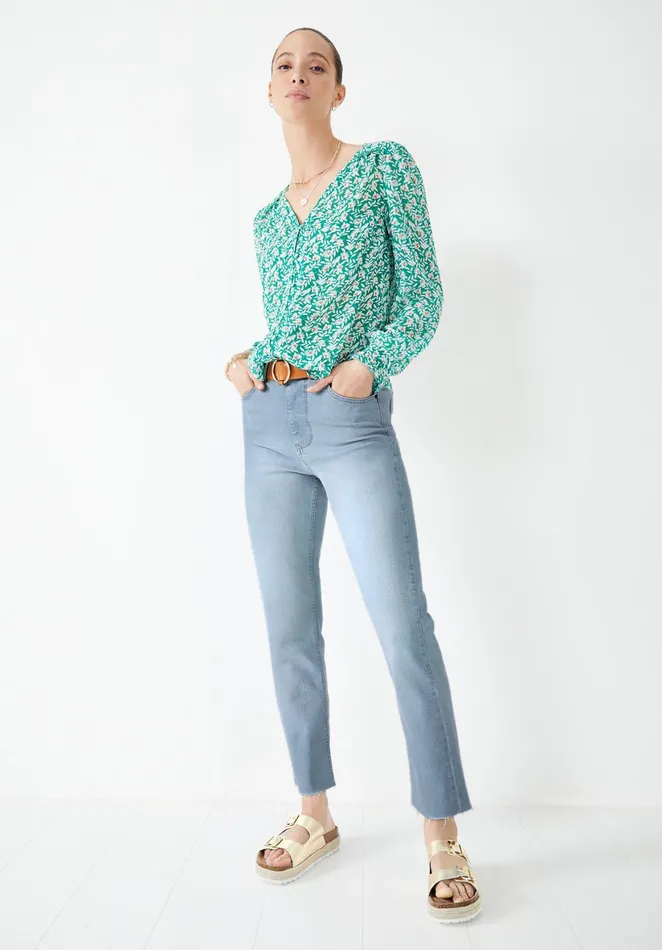 Shirts and Blouses Women Hush Lucy Blouse Leafy Floral Green