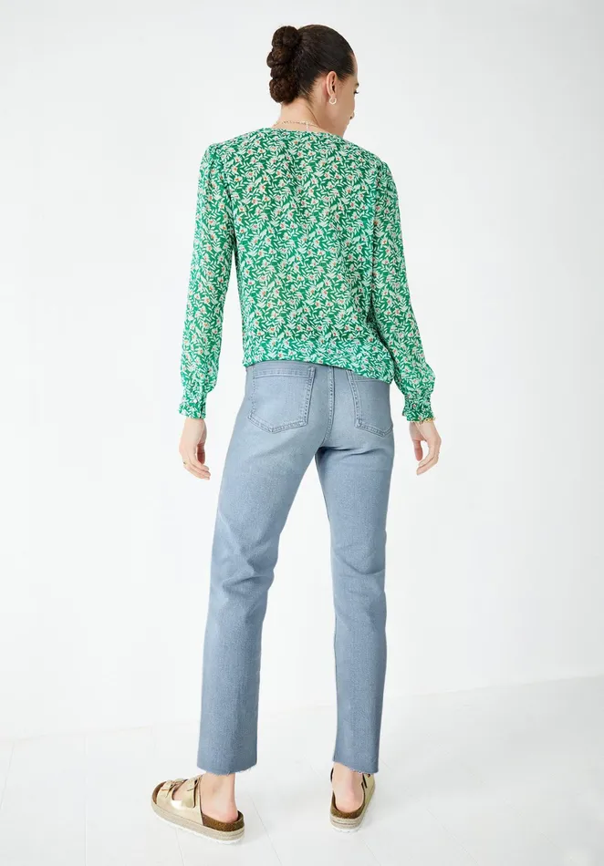 Shirts and Blouses Women Hush Lucy Blouse Leafy Floral Green