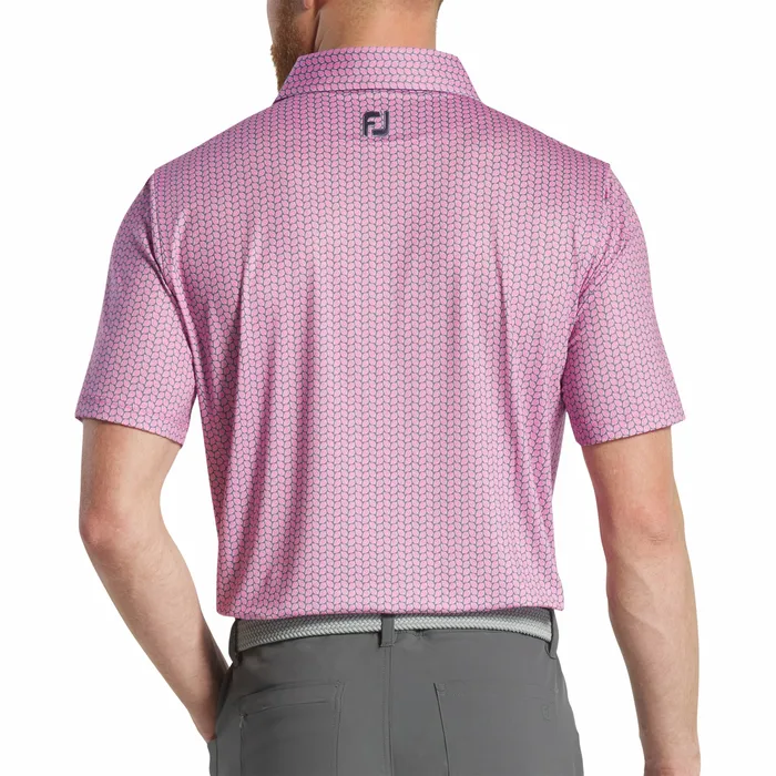 Shirts FootJoy Men Leaf Lisle