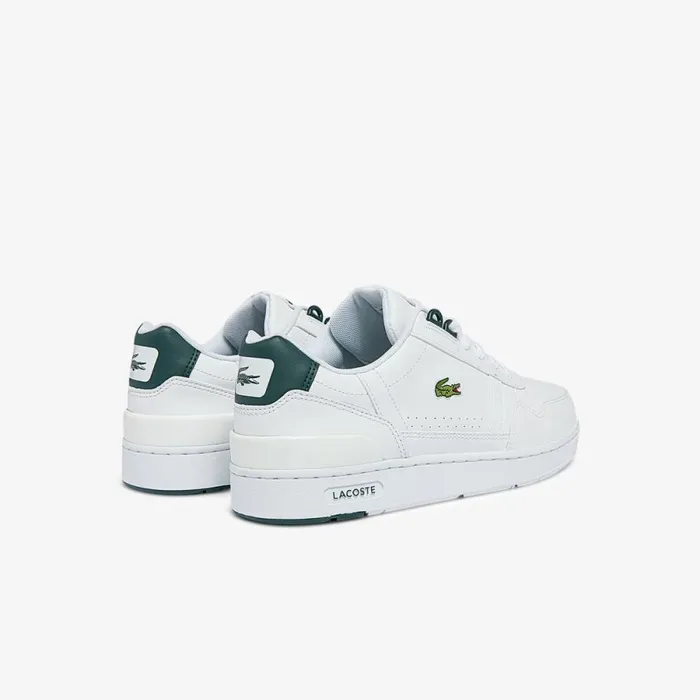 Shoes and Accessories Kids Lacoste Juniors TClip Sneakers Whitedark Green 1r5