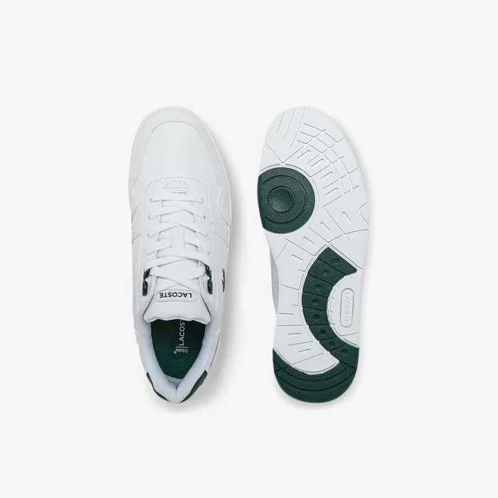Shoes and Accessories Kids Lacoste Juniors TClip Sneakers Whitedark Green 1r5