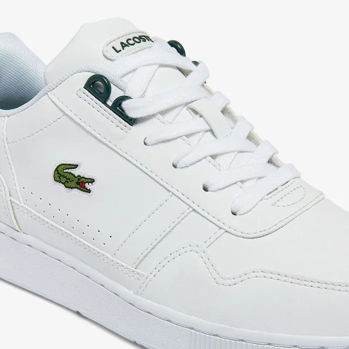 Shoes and Accessories Kids Lacoste Juniors TClip Sneakers Whitedark Green 1r5