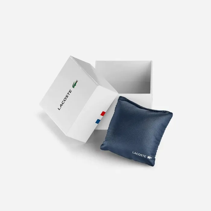 Shoes and Accessories Kids Lacoste Kids039 L1212 3 Hands Watch With Black Silicone Strap Black 000