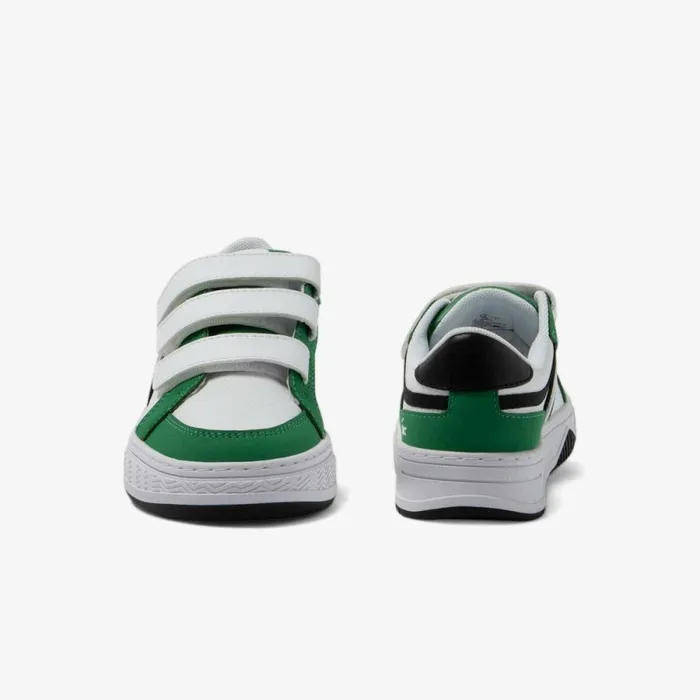 Shoes and Accessories Kids Lacoste Kids039 L001 Branded Sneakers Green 2d2