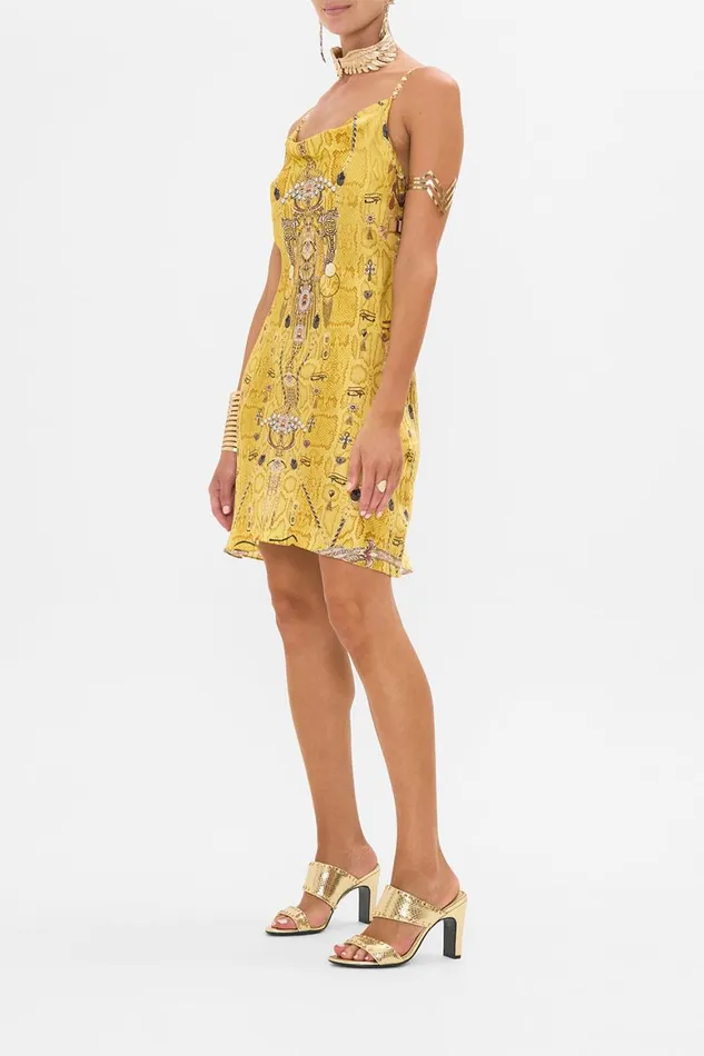 SHORT BIAS SLIP DRESS WITH LOW BACK VALLEY OF THE KINGS Valley Of The Kings Womens Camilla Dresses