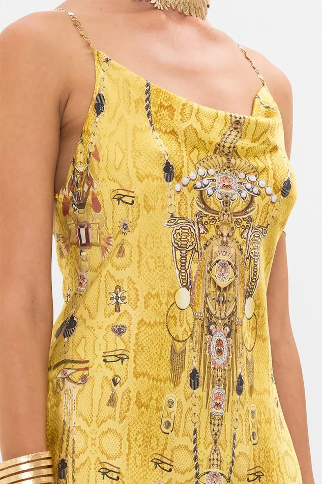 SHORT BIAS SLIP DRESS WITH LOW BACK VALLEY OF THE KINGS Valley Of The Kings Womens Camilla Dresses