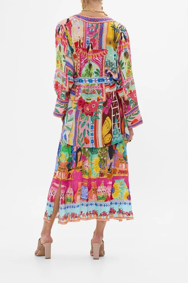 SHORT KIMONO WRAP ROEQIYAS REALM Roeqiyas Realm Womens Camilla Kimonos