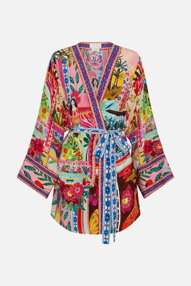 SHORT KIMONO WRAP ROEQIYAS REALM Roeqiyas Realm Womens Camilla Kimonos