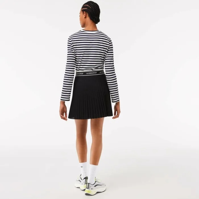Shorts and Skirts Women Lacoste Women039s Pleated Skirt Black 031