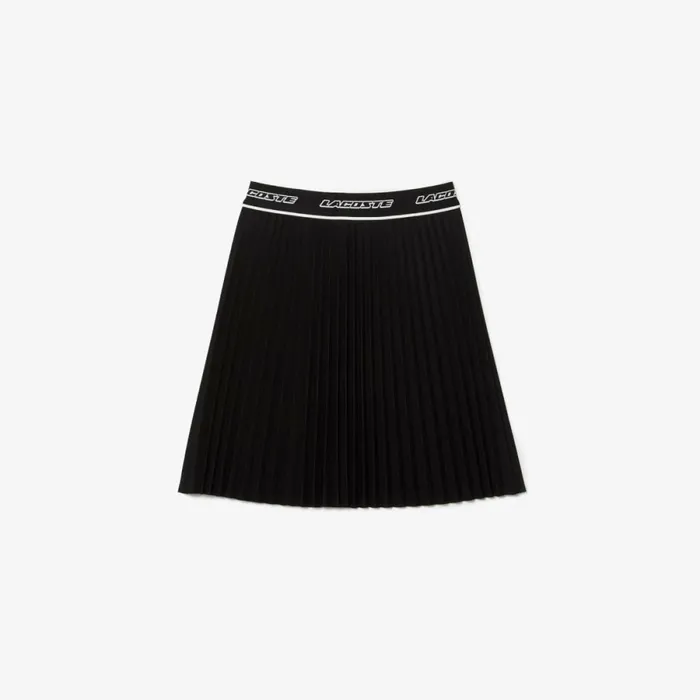 Shorts and Skirts Women Lacoste Women039s Pleated Skirt Black 031