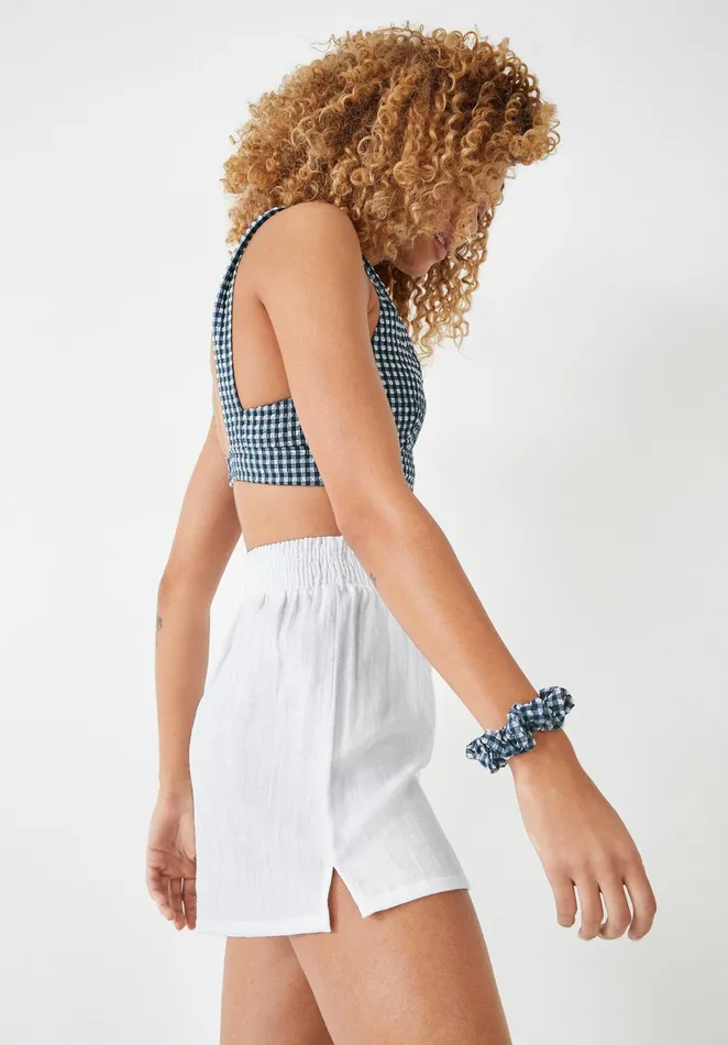 Shorts Women Hush Mira Beach Shorts White