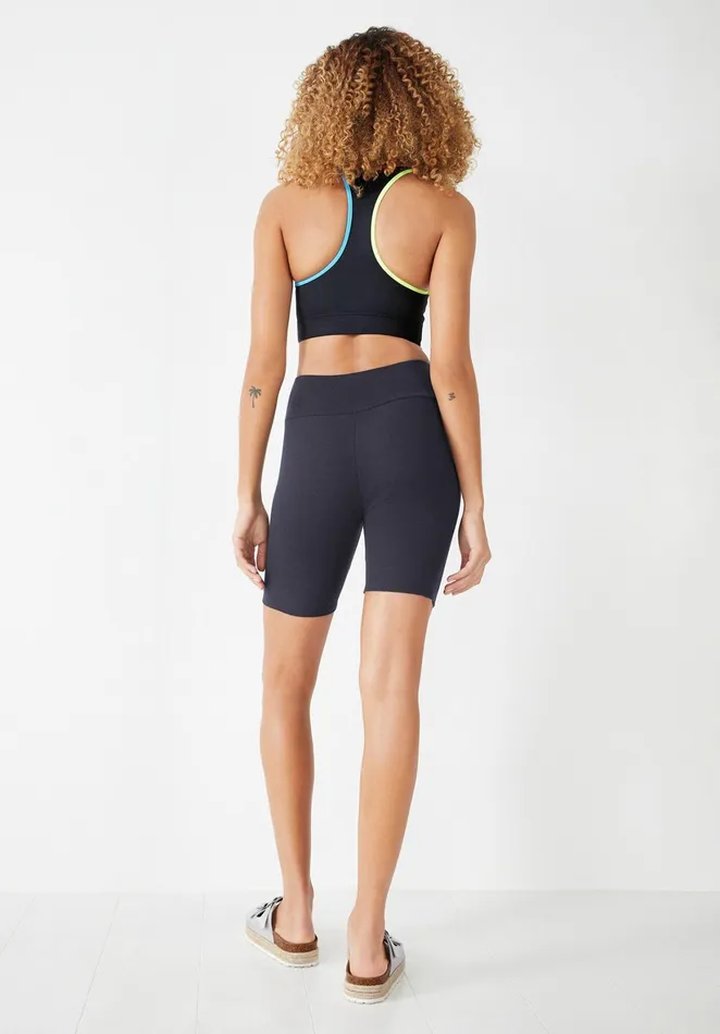 Shorts Women Hush Ribbed Cycling Shorts Midnight Navy