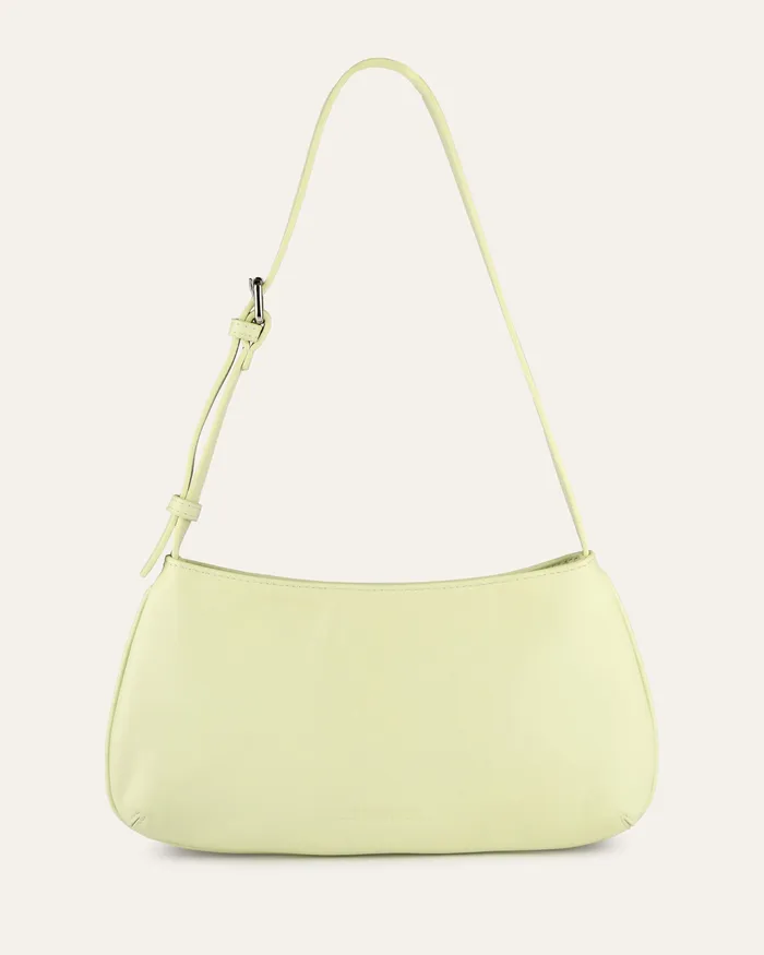 SHOULDER BAGS Women jomercer Megan shoulder bag honeydew green leather