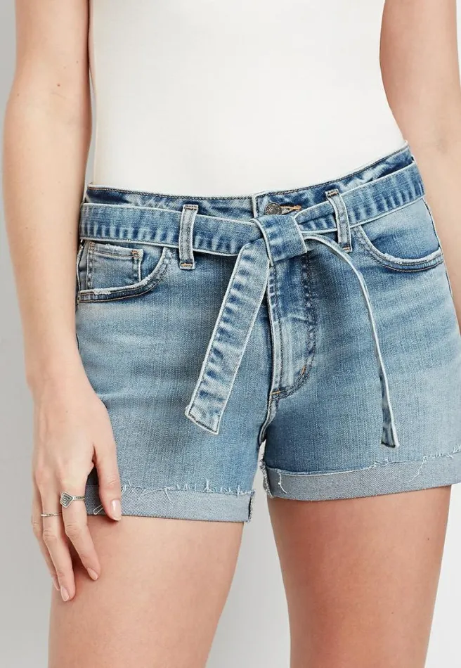 Silver Jeans Co Medium Belted 3In Short Women Maurices Jeans