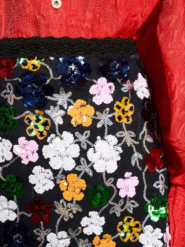 Sister Jane Bottoms Womenswear DREAM Wonderland Sequin Mini Skirt Multicolour