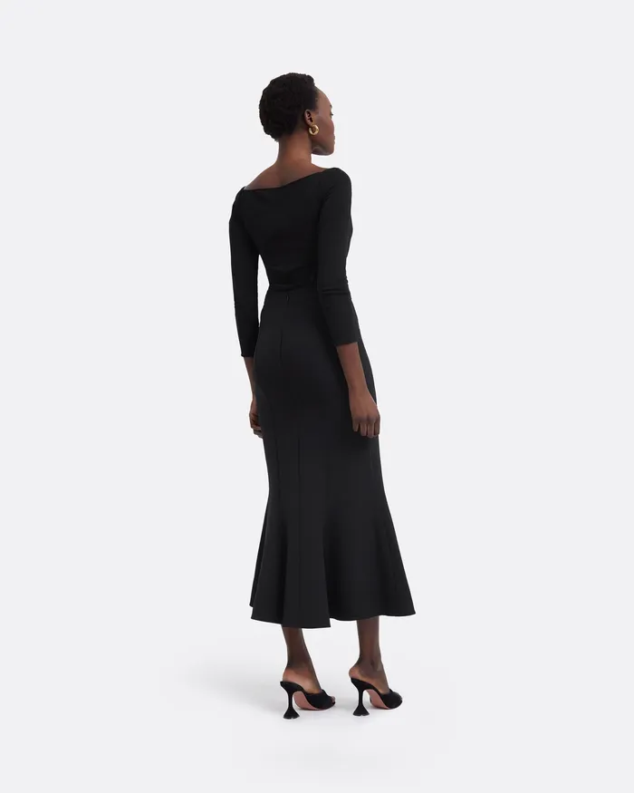 Skirts Safiyaa Women Sol Black Skirt Black