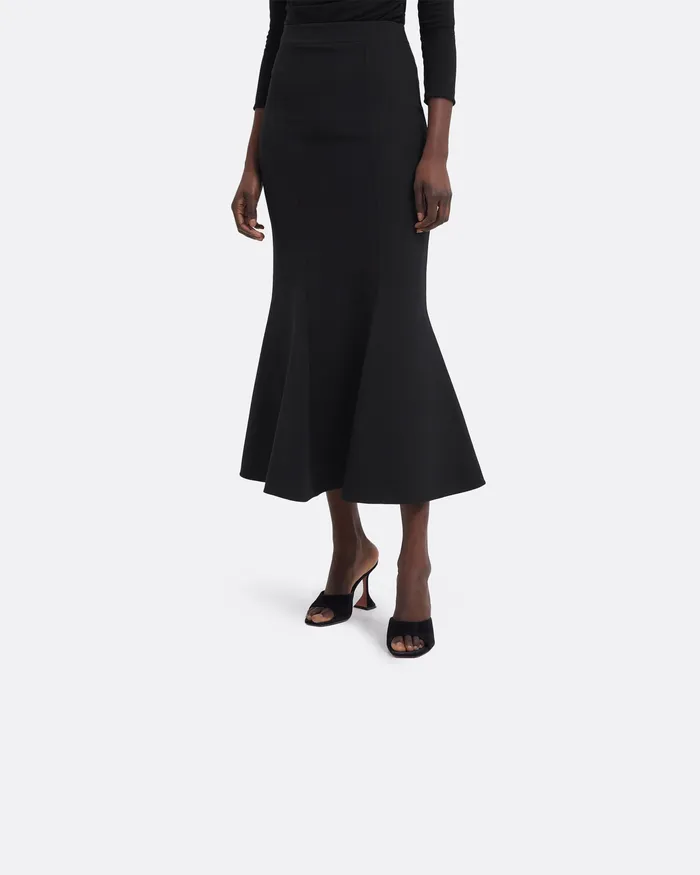 Skirts Safiyaa Women Sol Black Skirt Black