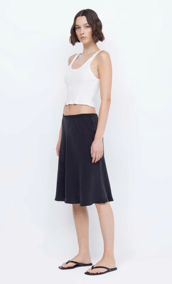 Skirts Shop Bec Bridge Piper Bias Midi Skirt Black