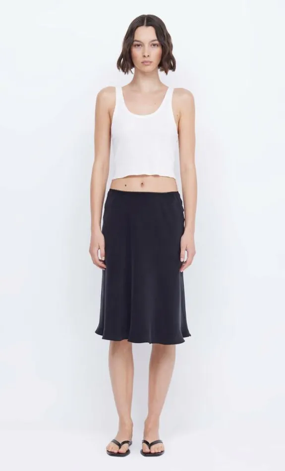 Skirts Shop Bec Bridge Piper Bias Midi Skirt Black