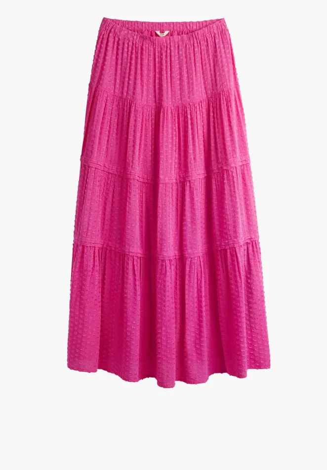 Skirts Women Hush Branwen Pintucked Maxi Skirt Fuchsia