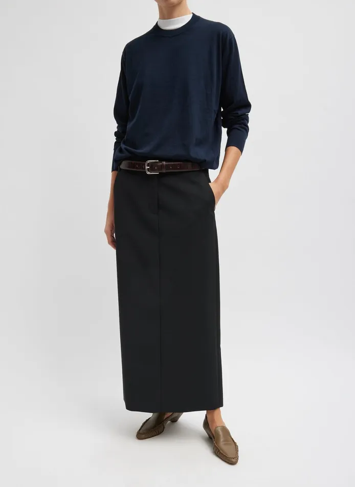 Skirts Women Tibi Tropical Wool Maxi Trouser Skirt