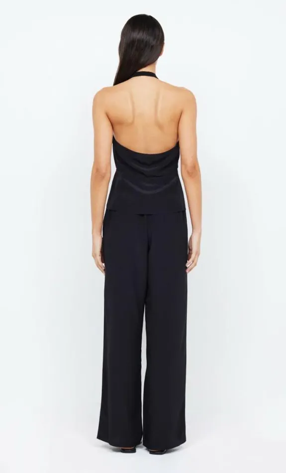 Sleeveless Shop Bec Bridge Archer Halter Top Black
