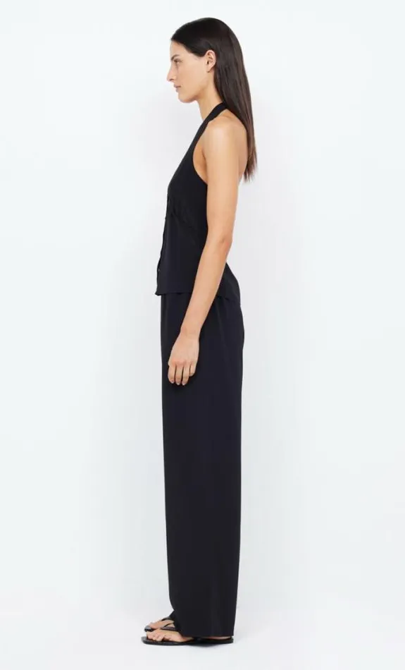 Sleeveless Shop Bec Bridge Archer Halter Top Black
