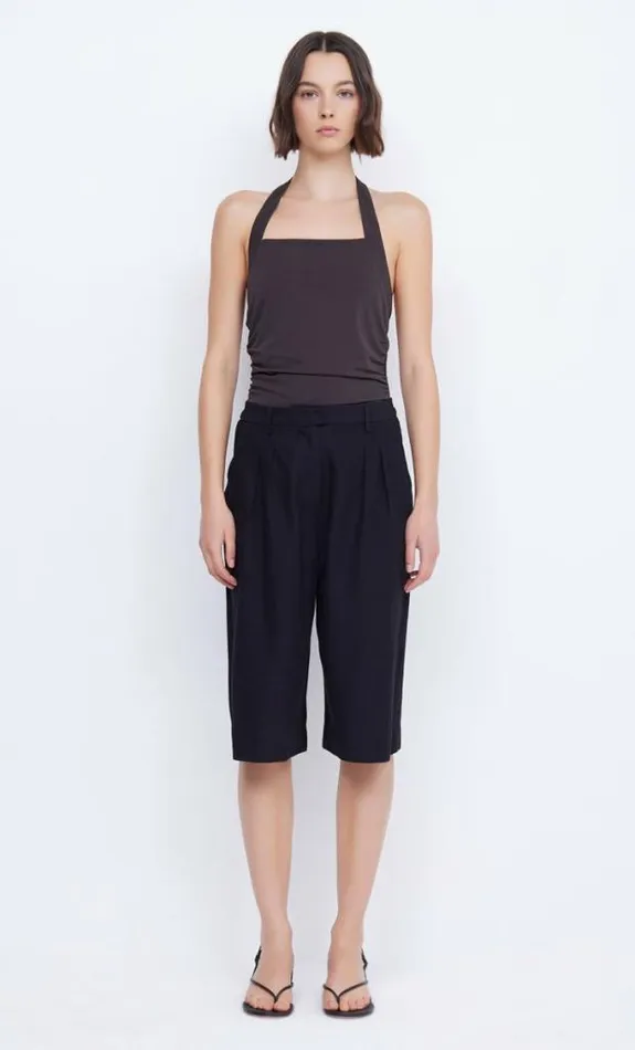 Sleeveless Shop Bec Bridge Blanche Halter Top Espresso